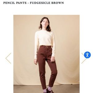 Big Bud Press Pencil Pants